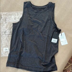 Heather Black Thrive Tank